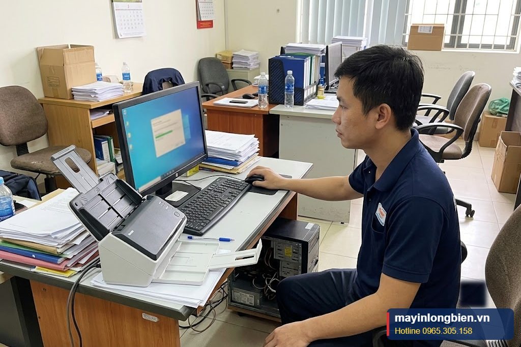 Kỹ thuật cài lại driver và phần mềm scan trên máy tính