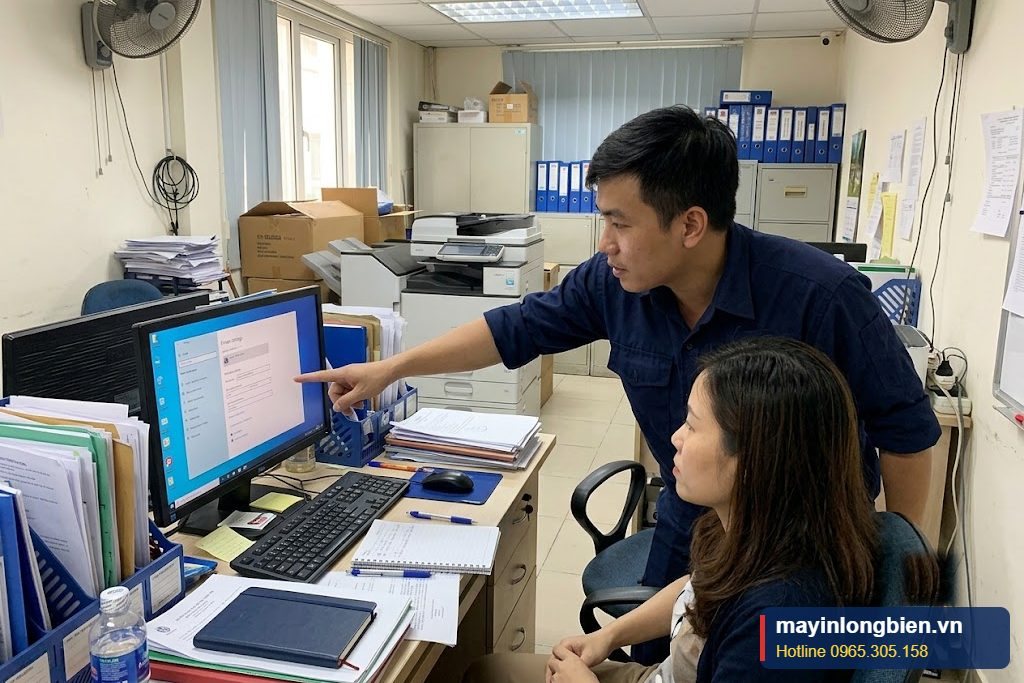 Chọn đúng driver PCL hoặc PS cho máy photocopy
