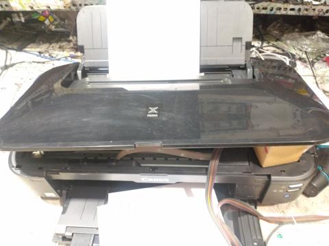 Máy in Canon iX6770 lắp bộ mực ngoài sau khi sửa chữa