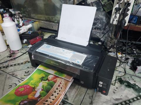 Máy in Epson L300 in thử sau khi sửa