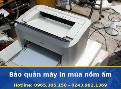 Kinh Nghiệm Bảo Quản Máy In Mùa Nồm Ẩm Tránh Kẹt Giấy, In Mờ