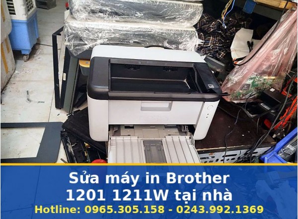 Sửa Máy In Brother 1201 1211W Tại Nhà Hà Nội Uy Tín, Tận Nơi