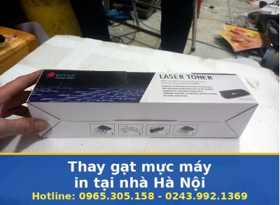 Thay Gạt Mực Máy In Tại Nhà Hà Nội Uy Tín, Tận Nơi, Bảo Hành