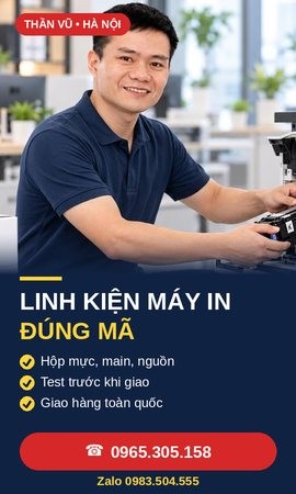 Linh kiện máy in đúng mã