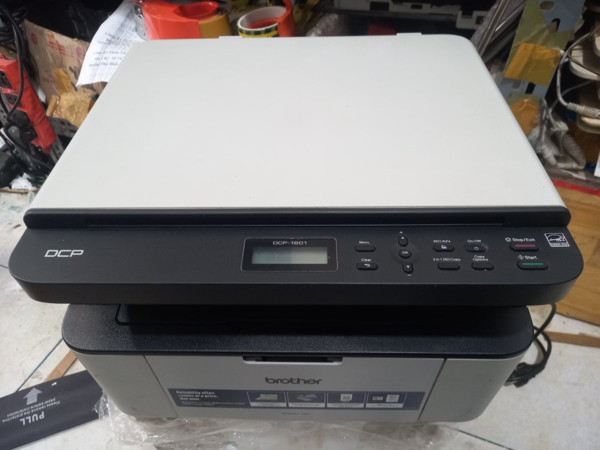 Bảng điều khiển Brother DCP-1601: Scan, 2 in 1 ID Copy