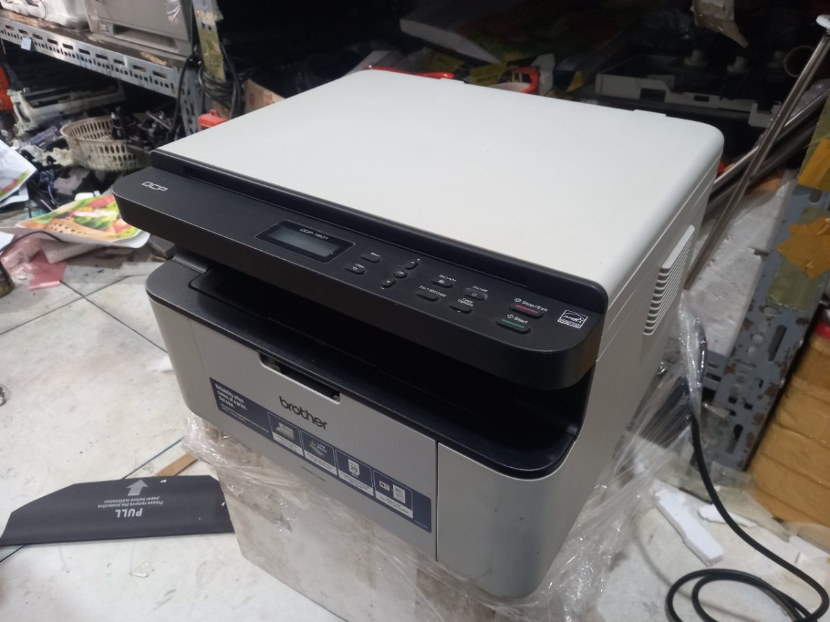 Brother DCP-1601 cũ nhìn nghiêng