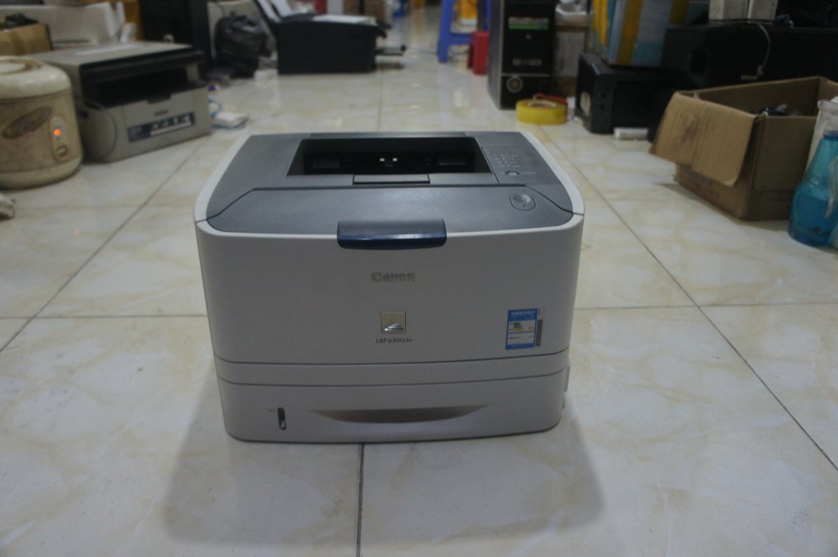 Mặt trước Canon LBP 6300dn cũ, hàng đẹp