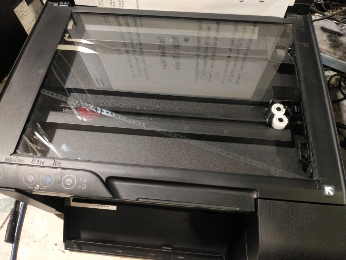 Kính scan Epson L3110 cũ sạch, scan và photocopy tốt