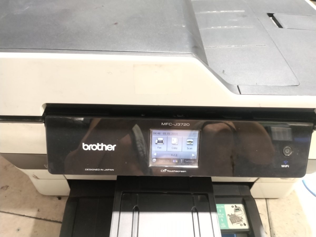 Máy in phun màu A3 Brother MFC-J3720 cũ có wifi, màn hình cảm ứng