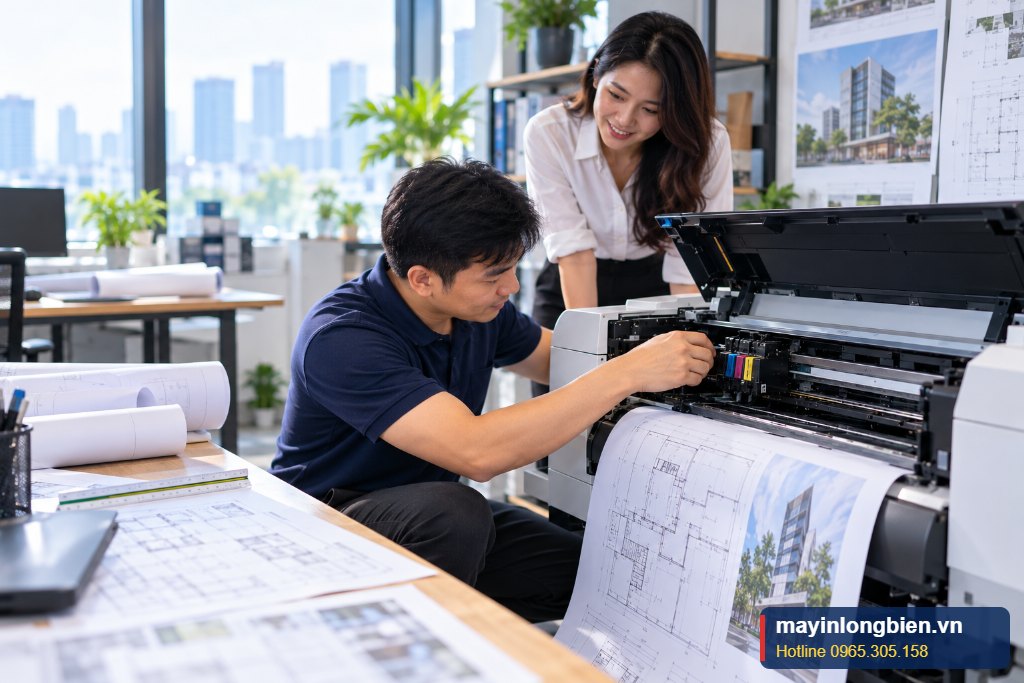Máy in A3 Canon LBP 8630 tại văn phòng, Thần Vũ sửa máy in A3 tận nơi Hà Nội