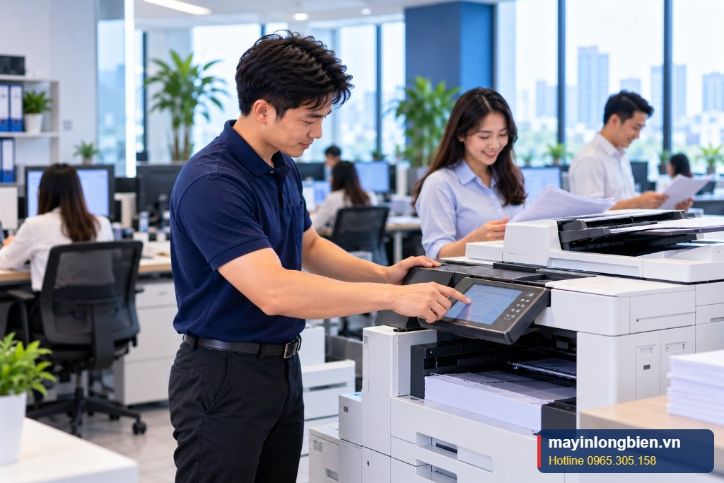 Máy photocopy văn phòng tại kho Thần Vũ, dịch vụ sửa máy photocopy Toshiba