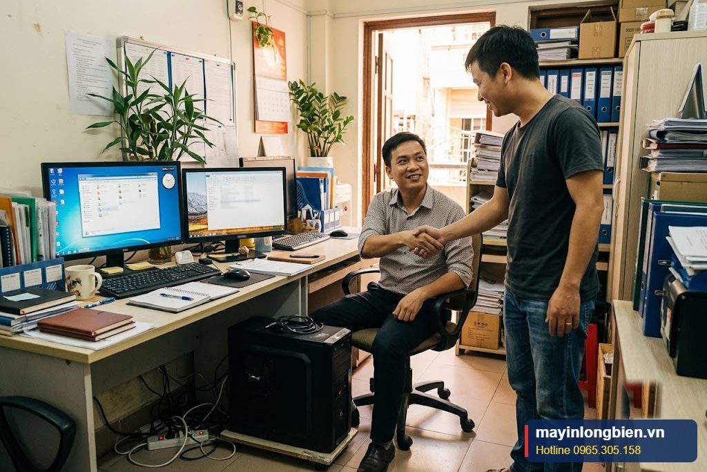 Bàn giao máy trạm sau khi sửa nguồn hết màn hình xanh Bàn giao máy trạm sau khi sửa nguồn hết màn hình xanh
