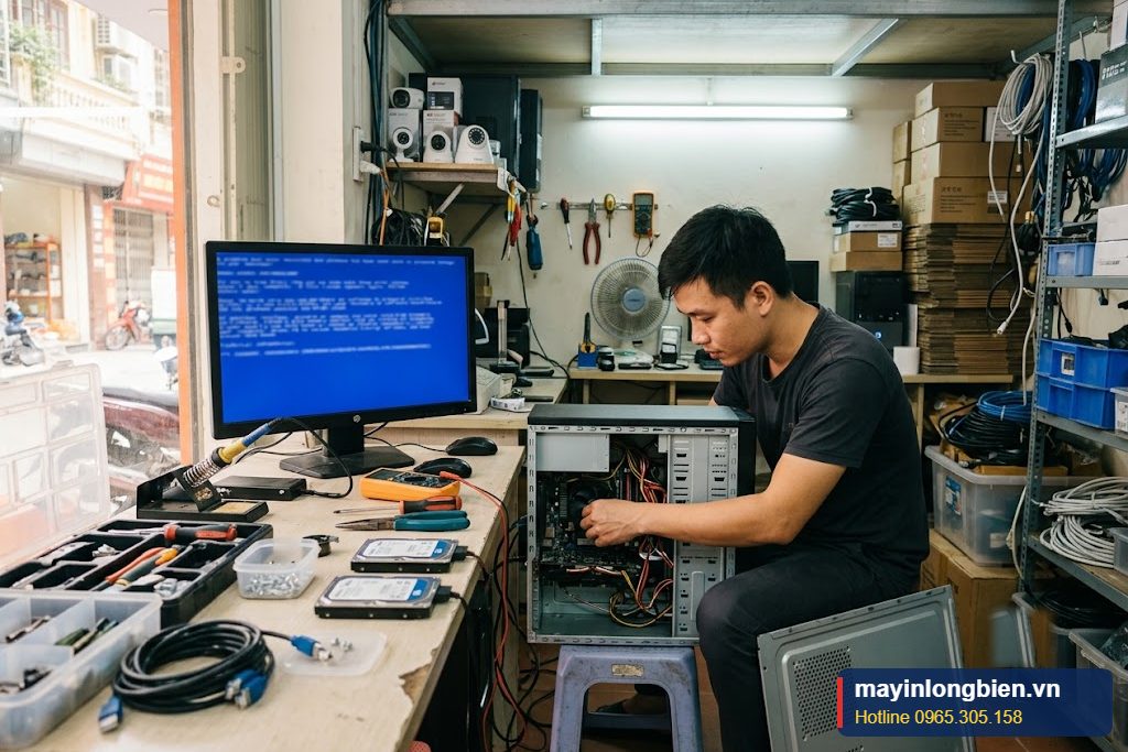 Máy tính bị màn hình xanh do nguồn khi đang xuất video Máy tính bị màn hình xanh do nguồn khi đang xuất video