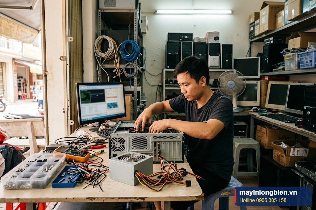Thay tạm nguồn chuẩn để xác nhận BSOD do nguồn yếu Thay tạm nguồn chuẩn để xác nhận BSOD do nguồn yếu