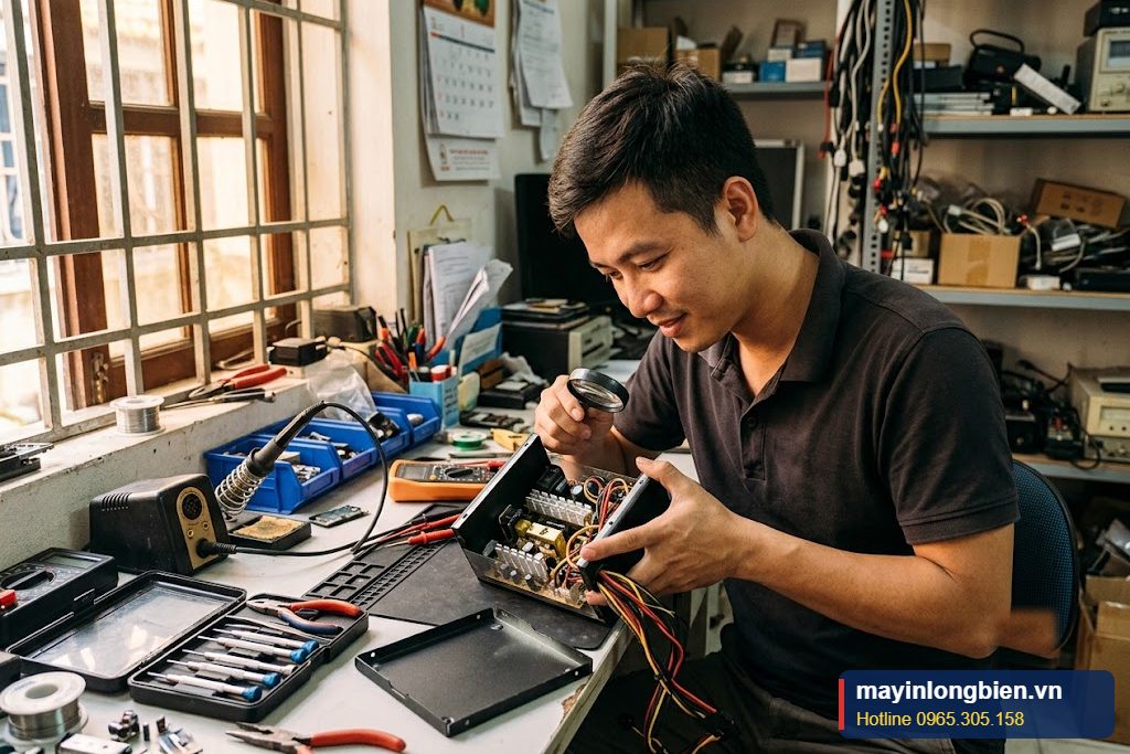 Kiểm tra nguồn Aerocool chính hãng trước khi sửa