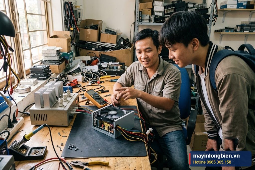 Chạy tải kiểm tra nguồn Darkflash sau khi sửa Chạy tải kiểm tra nguồn Darkflash sau khi sửa