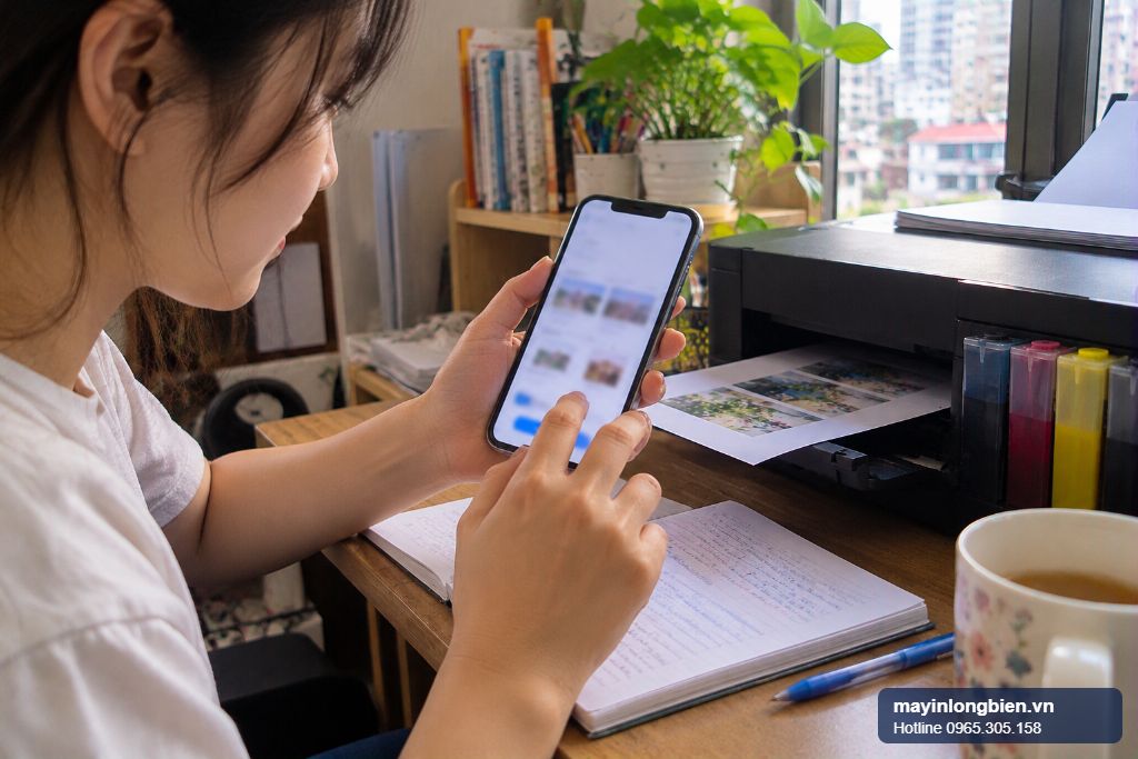 Kết nối điện thoại với máy in Epson qua Epson Smart Panel và WiFi Direct tại nhà Kết nối điện thoại với máy in Epson qua Epson Smart Panel và WiFi Direct tại nhà