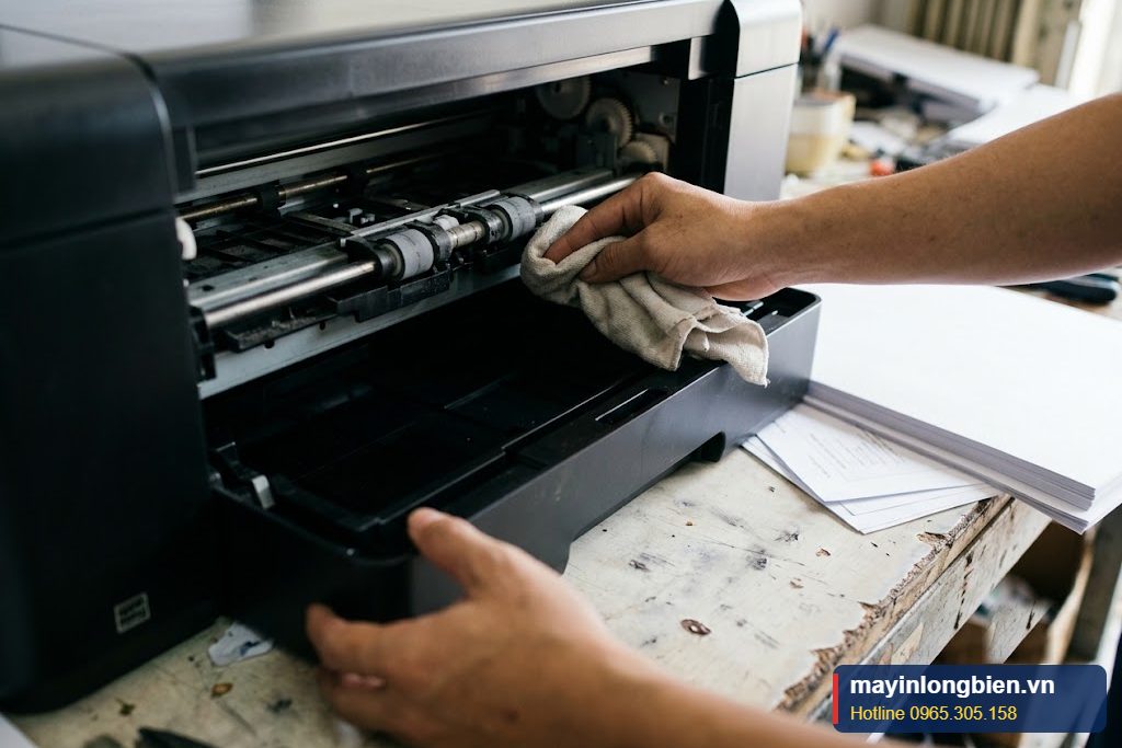 Lau con lăn kéo giấy khay A3 máy in Brother HL-T4000DW