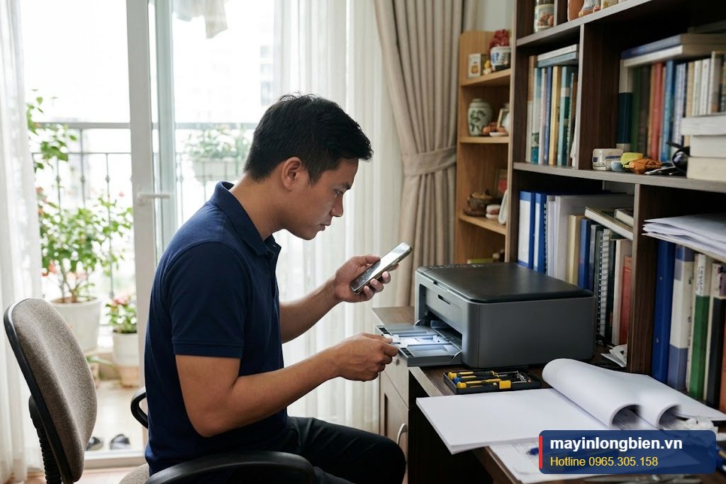 Sửa máy in Canon E560 không kéo giấy ở khay trước tại nhà Hà Nội Sửa máy in Canon E560 không kéo giấy ở khay trước tại nhà Hà Nội