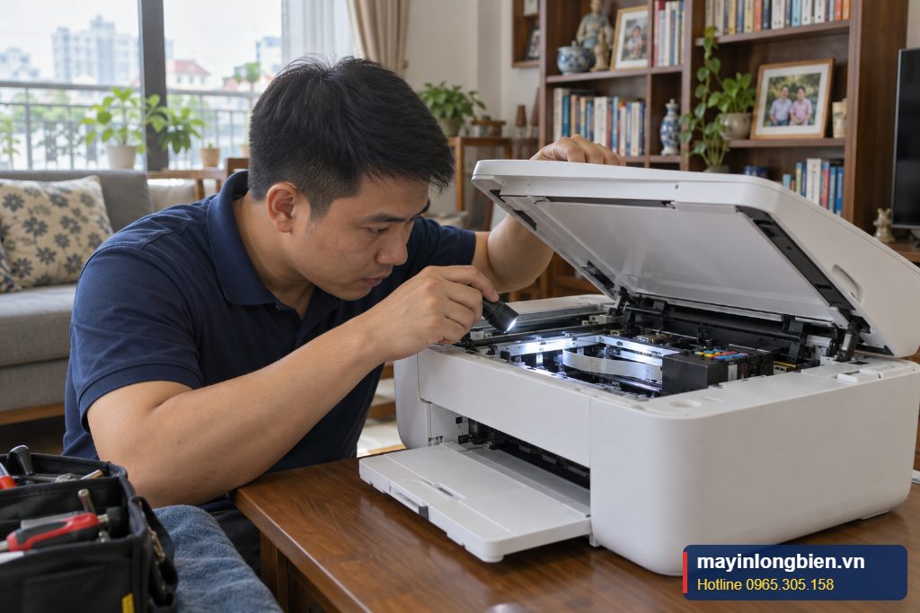 Kỹ thuật viên sửa máy in Canon MG3570 báo lỗi 5100 tại nhà ở Hà Nội Kỹ thuật viên sửa máy in Canon MG3570 báo lỗi 5100 tại nhà ở Hà Nội
