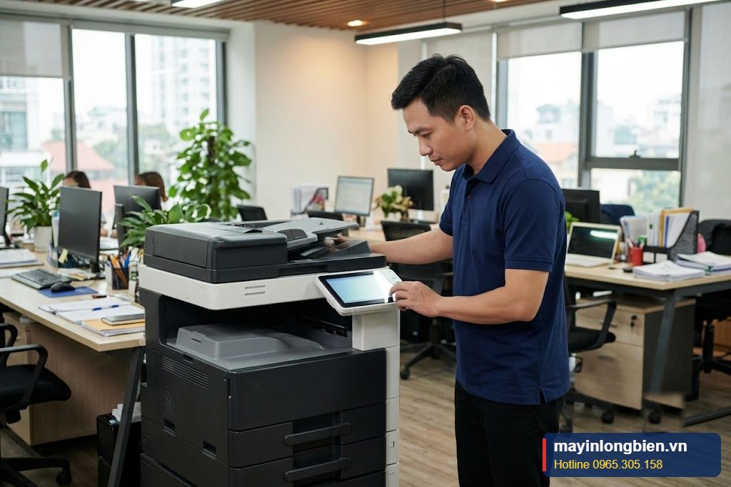 Kỹ thuật viên sửa máy in Epson WorkForce đa chức năng khổ A3 tại văn phòng Hà Nội Kỹ thuật viên sửa máy in Epson WorkForce đa chức năng khổ A3 tại văn phòng Hà Nội