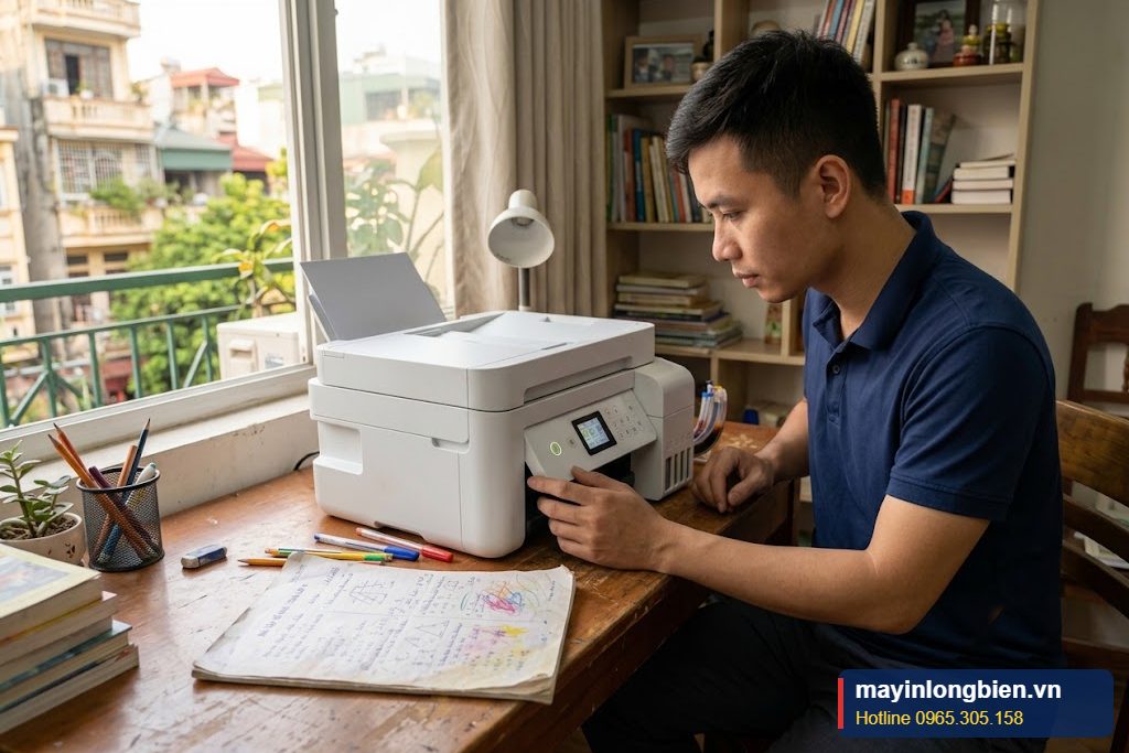 Sửa máy in HP Smart Tank 515 báo lỗi đầu in tại nhà ở Hà Nội