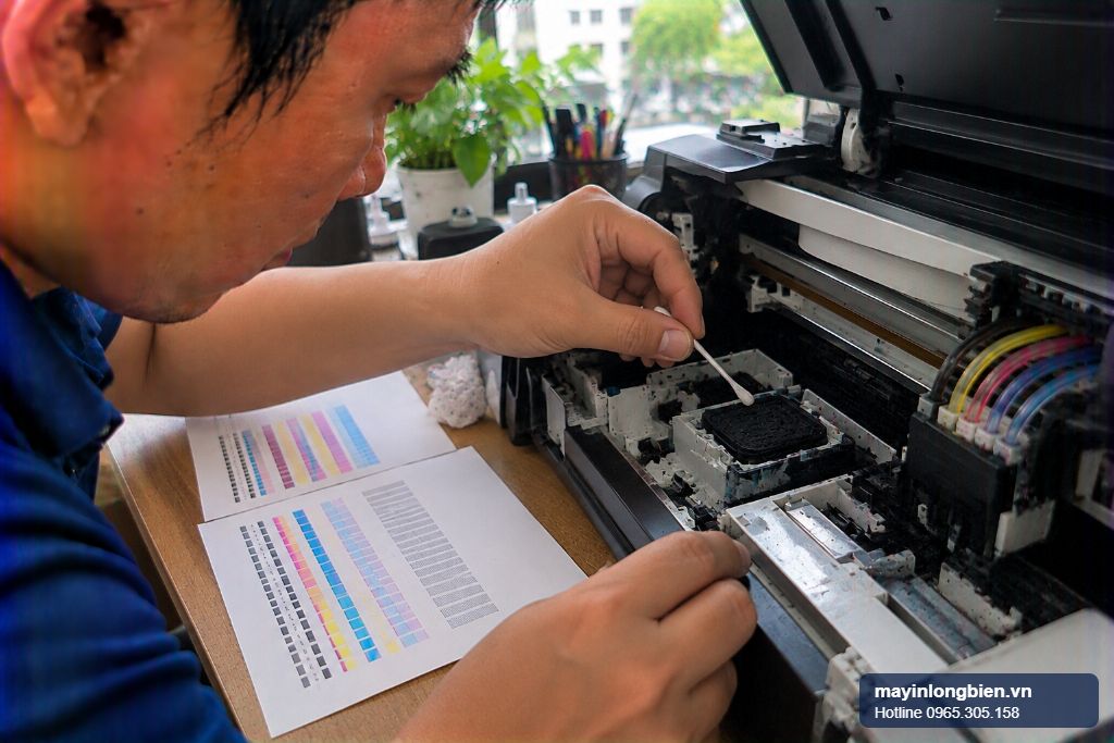 Thay mũ hút mực Epson cho máy in L series tại văn phòng Hà Nội Thay mũ hút mực Epson cho máy in L series tại văn phòng Hà Nội
