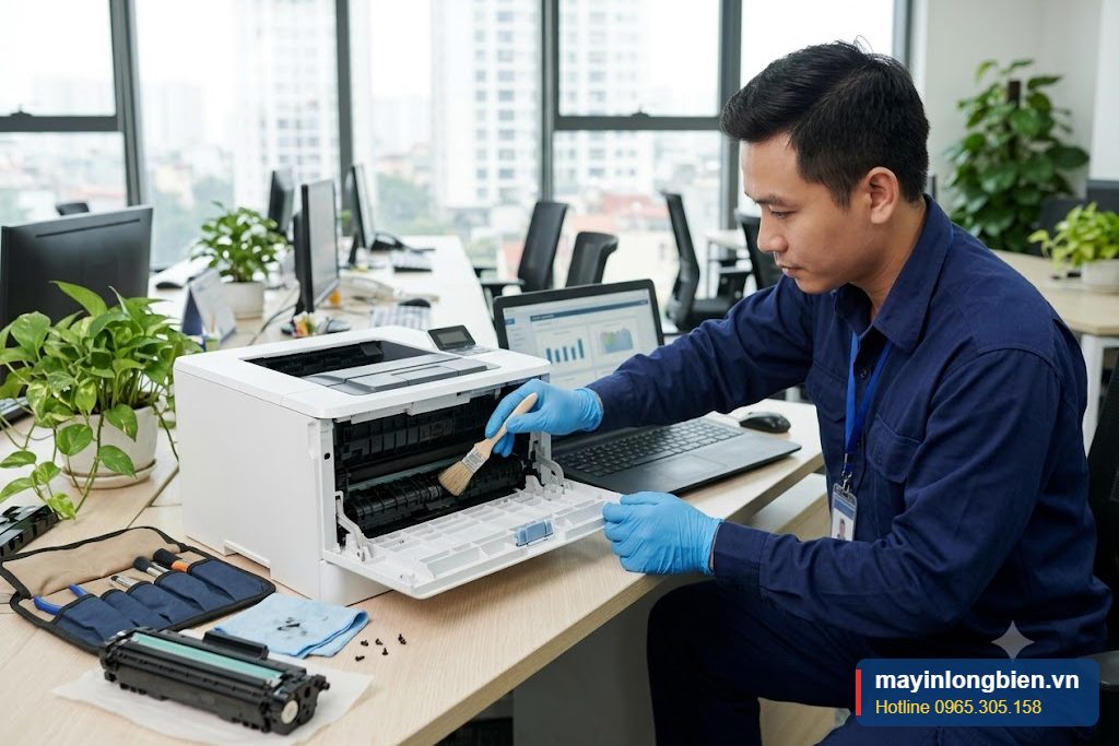 Vệ sinh và bảo dưỡng máy in văn phòng theo hợp đồng