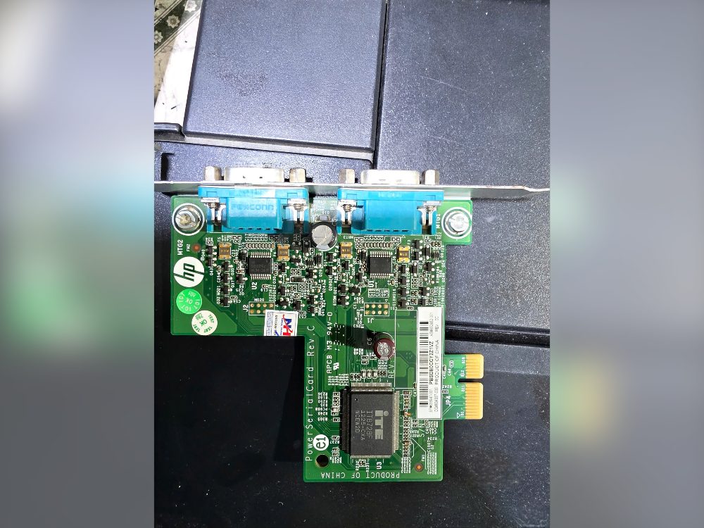 Cổng COM3 COM4 5V 12V trên card HP PowerSerialCard