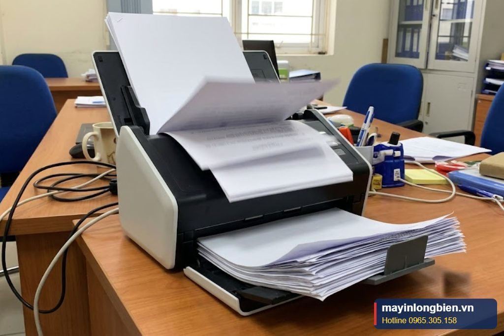 Máy scan nạp giấy tự động scan xấp hồ sơ nhanh Máy scan nạp giấy tự động scan xấp hồ sơ nhanh