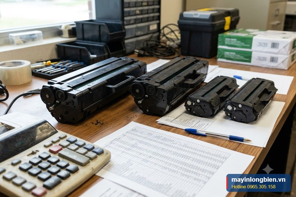 So sánh chi phí in ấn giữa máy photocopy và máy in đa năng