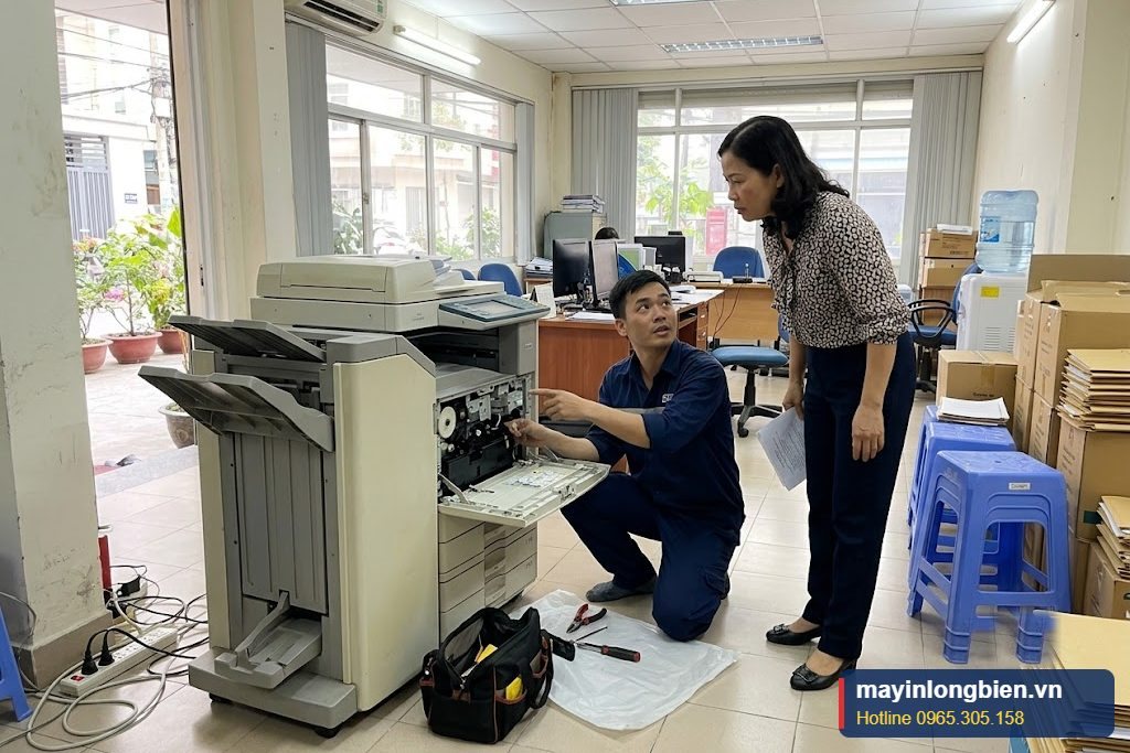Kỹ thuật chẩn đoán lỗi máy photocopy tại văn phòng khách