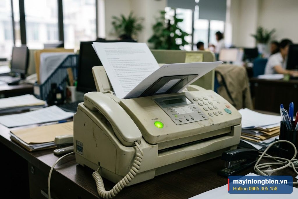 Máy fax gửi nhận bình thường sau khi sửa Máy fax gửi nhận bình thường sau khi sửa