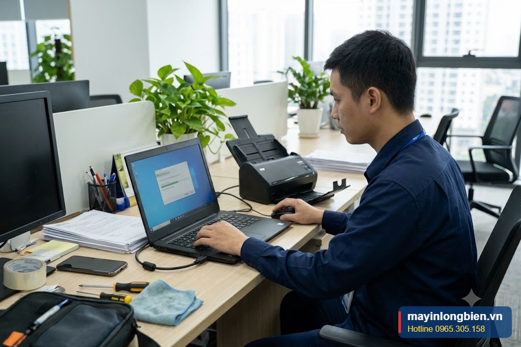 Cài driver và phần mềm scan ra PDF cho máy tính văn phòng Cài driver và phần mềm scan ra PDF cho máy tính văn phòng