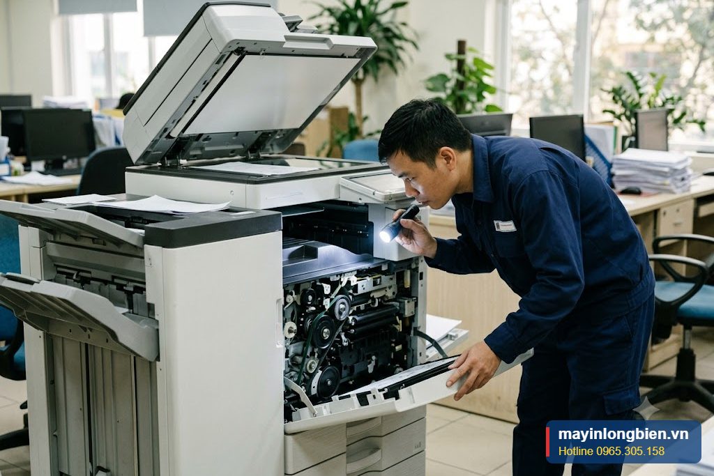 Kỹ thuật kiểm tra máy photocopy trước khi báo giá sửa chữa Kỹ thuật kiểm tra máy photocopy trước khi báo giá sửa chữa