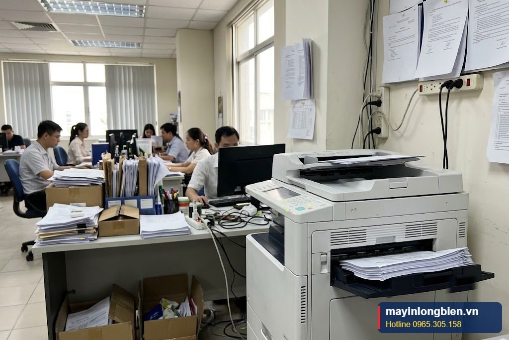 Máy photocopy Sharp hoạt động bình thường sau khi sửa cụm sấy Máy photocopy Sharp hoạt động bình thường sau khi sửa cụm sấy