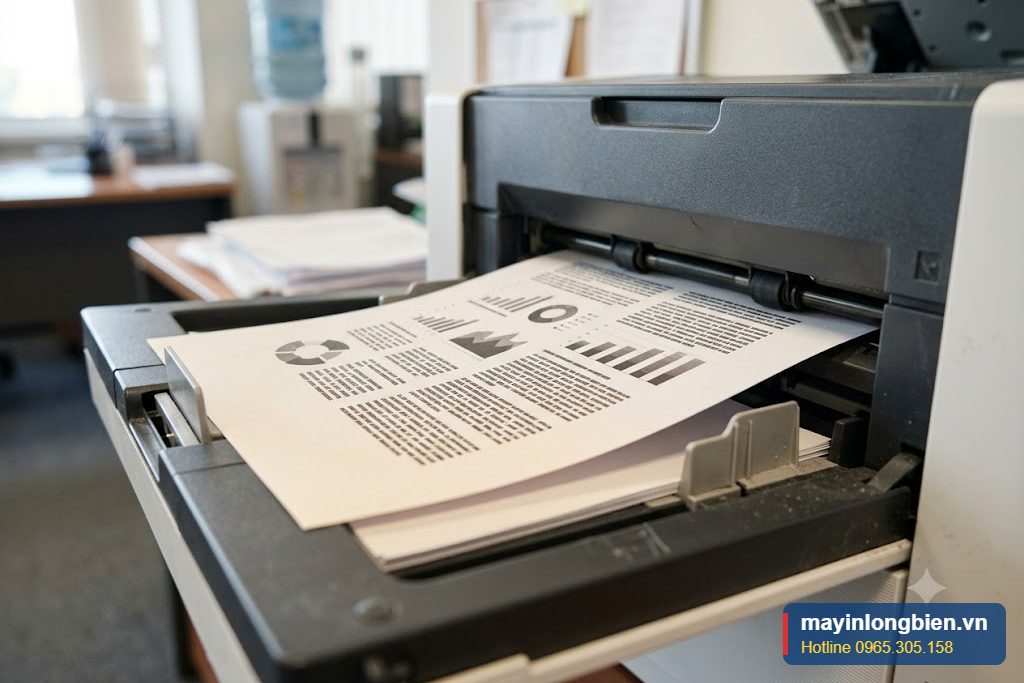 Bản copy sạch, đều màu sau khi xử lý lỗi SC302