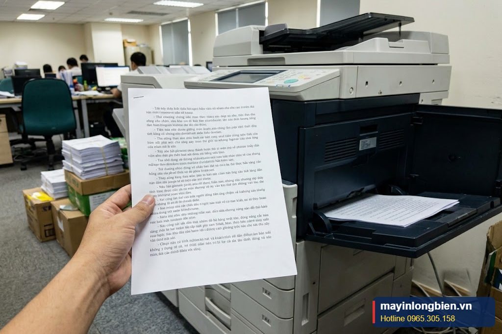 Bản copy rõ nét, không còn sọc sau khi xử lý Bản copy rõ nét, không còn sọc sau khi xử lý