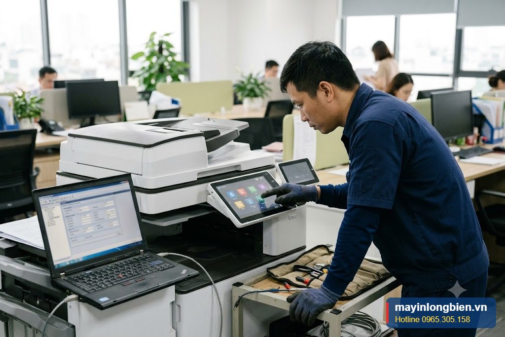 Kỹ thuật cài đặt scan qua mạng cho máy photocopy