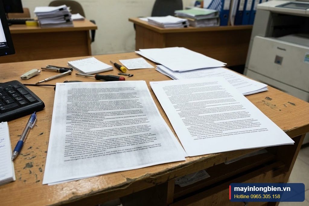 Bản copy nền xám, chữ nhòe do từ đã cũ