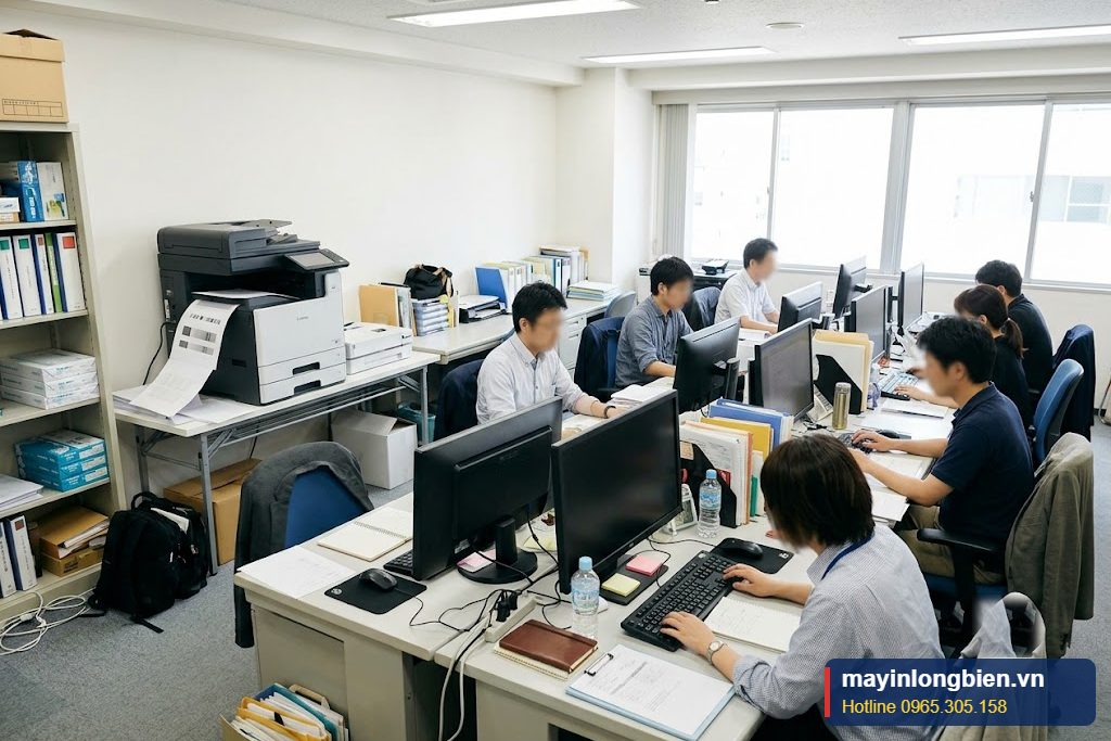 Văn phòng hoạt động ổn định sau khi được tư vấn, bảo trì thiết bị
