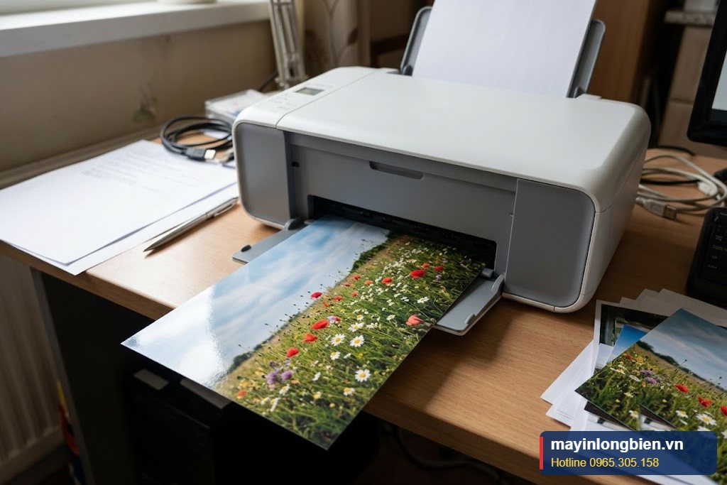 Bản in ảnh phong cảnh màu sắc nét khi đầu in Epson được bảo quản tốt
