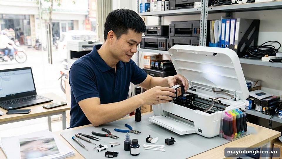 sửa máy in HP Smart Tank