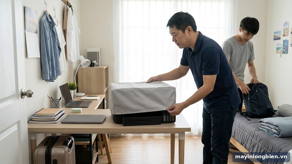 Bảo quản máy in phun màu khi nghỉ hè