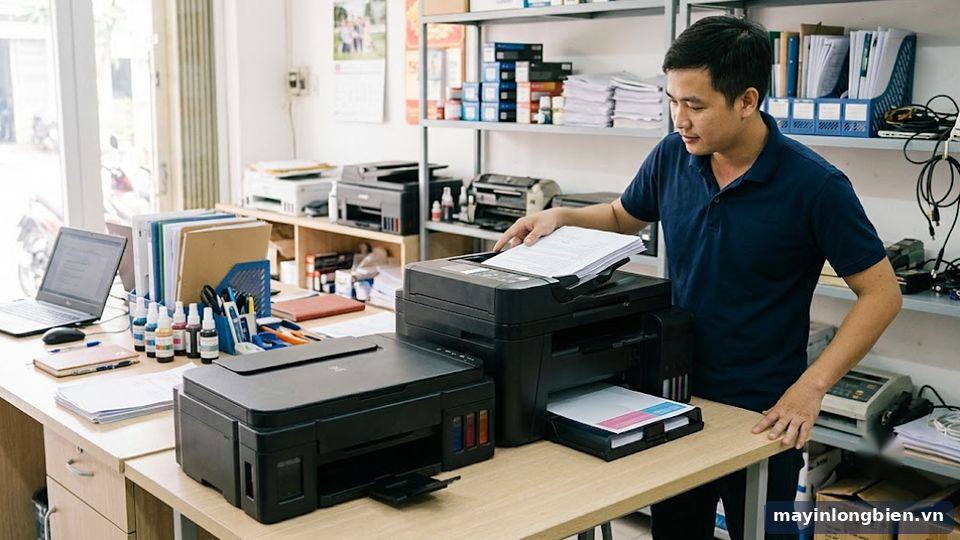 So sánh máy in đa năng có khay ADF và không có ADF