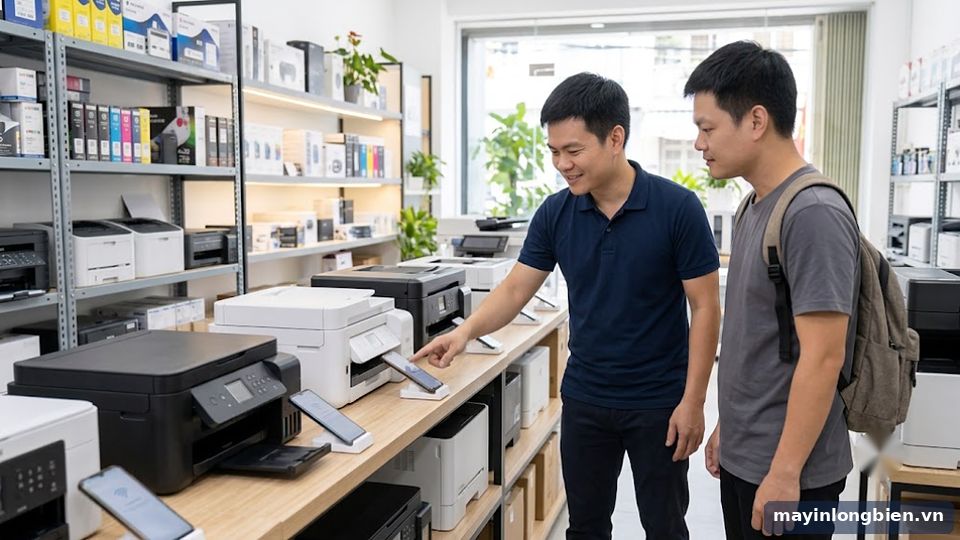 các dòng máy in phun màu có Wi-Fi các dòng máy in phun màu có Wi-Fi