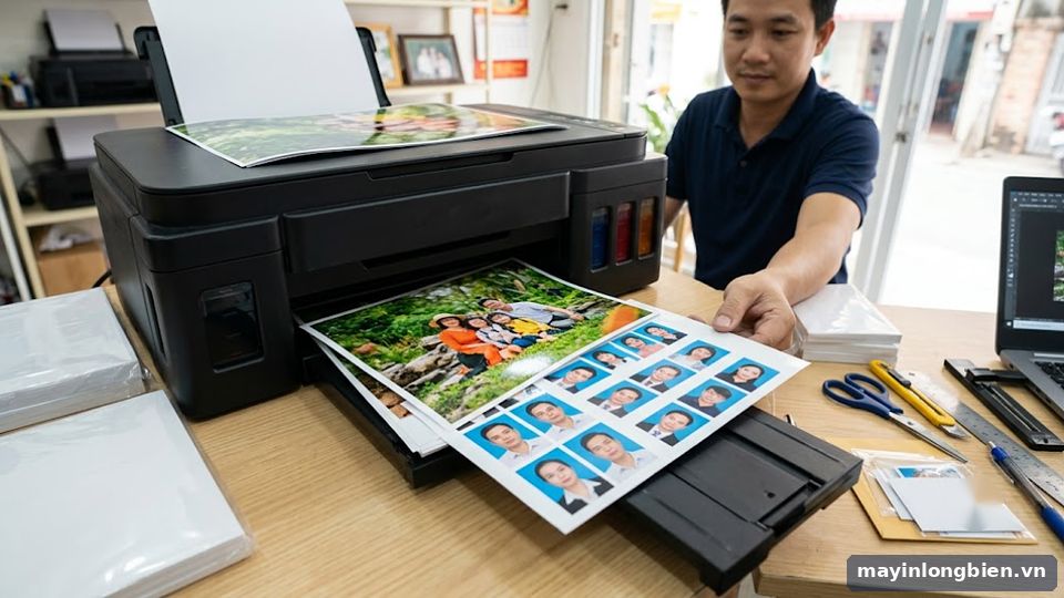 Bản in ảnh màu từ máy in phun cho tiệm ảnh Bản in ảnh màu từ máy in phun cho tiệm ảnh