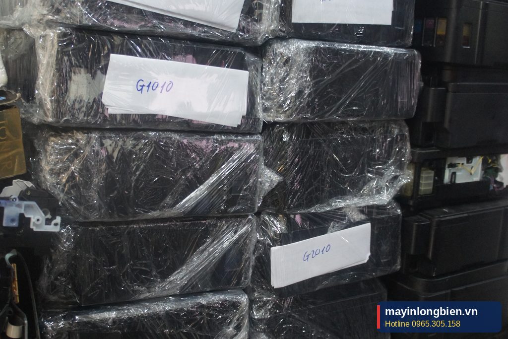 Máy in được bọc kỹ trước khi vận chuyển Máy in được bọc kỹ trước khi vận chuyển