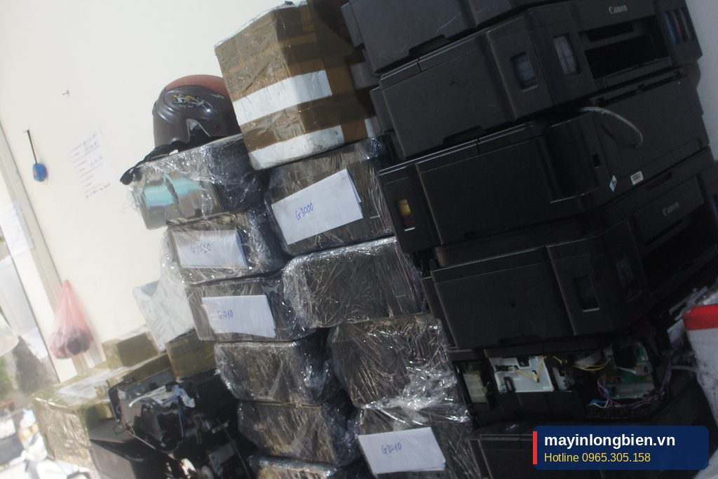 Máy scan, máy in được quấn màng, đóng gói cẩn thận trước khi giao Máy scan, máy in được quấn màng, đóng gói cẩn thận trước khi giao