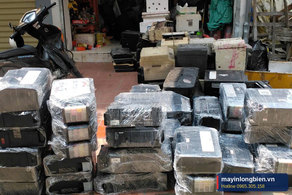 Lô máy in cũ đã kiểm tra, vệ sinh, chuẩn bị bán